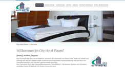 Desktop Screenshot of cityhotel-plauen.de